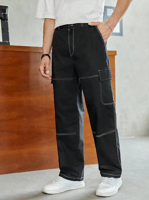 Contrast Stich Pants