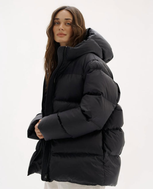 Oversized Basic Puffer Coat | Vol.04