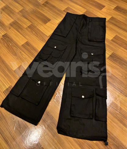 Wide-Horizon Cargo Pants | Vol.03