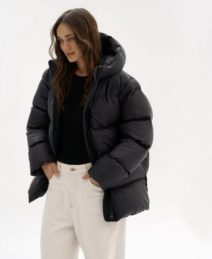 Oversized Basic Puffer Coat | Vol.04