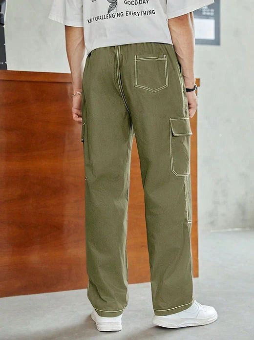 Contrast Stich Pants