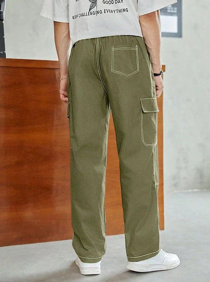 Contrast Stich Pants
