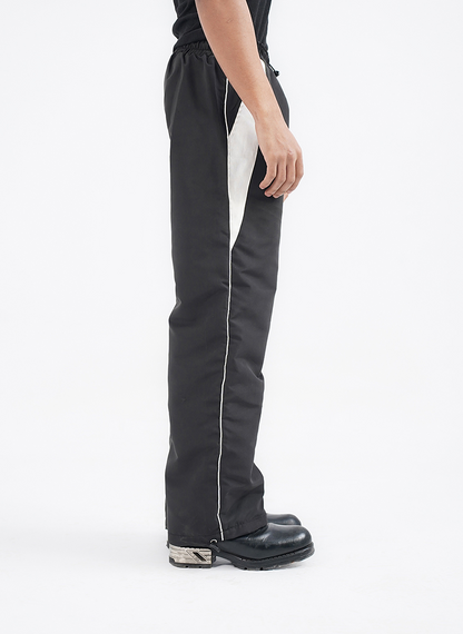 Black Panel Pants