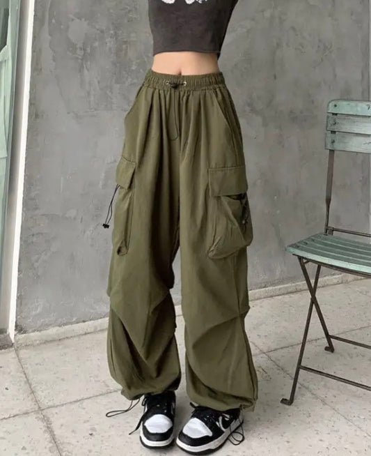 WRX Olive-Green Urban Cargo Pants | Vol.02