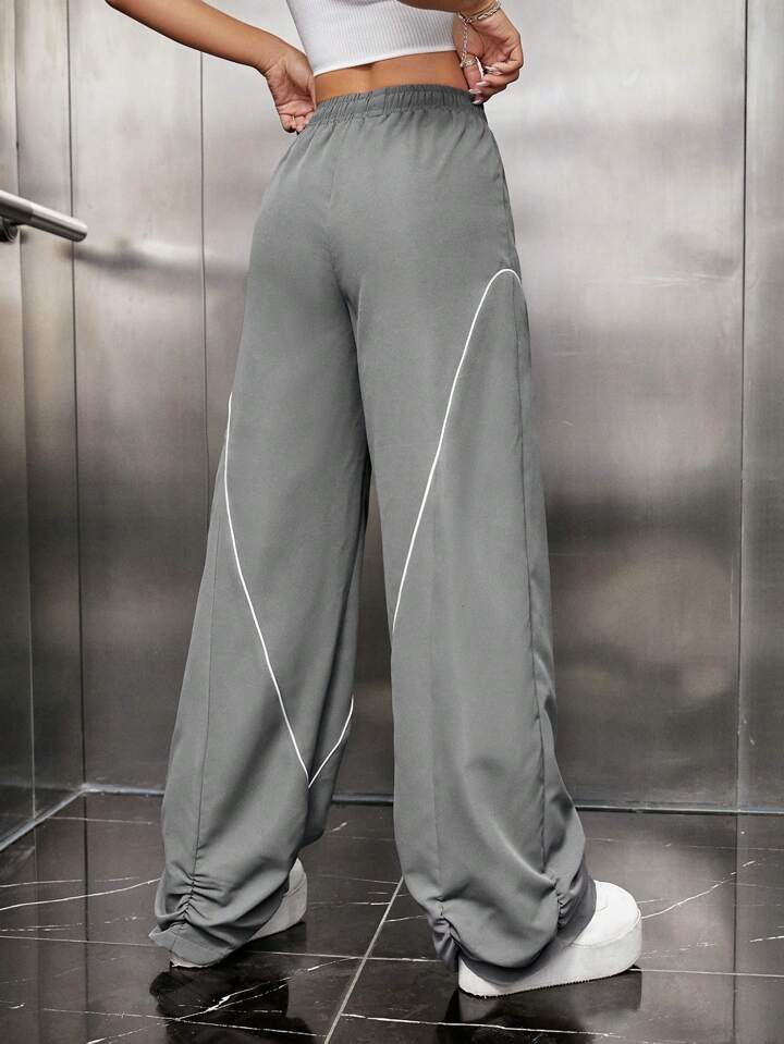 New Reflective pipe-in Track Pants