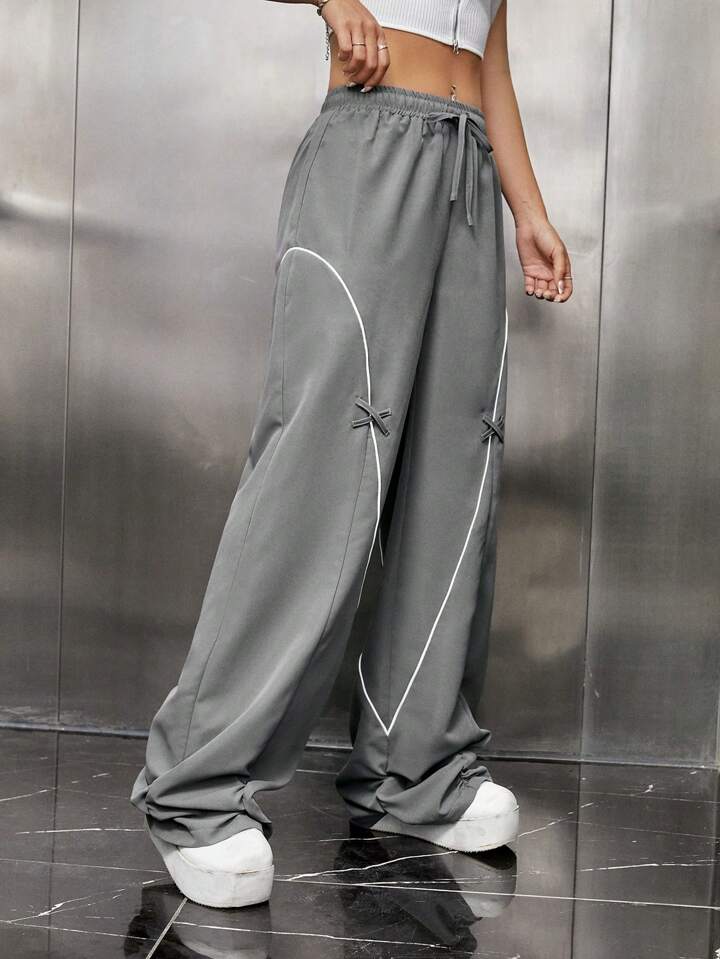 New Reflective pipe-in Track Pants