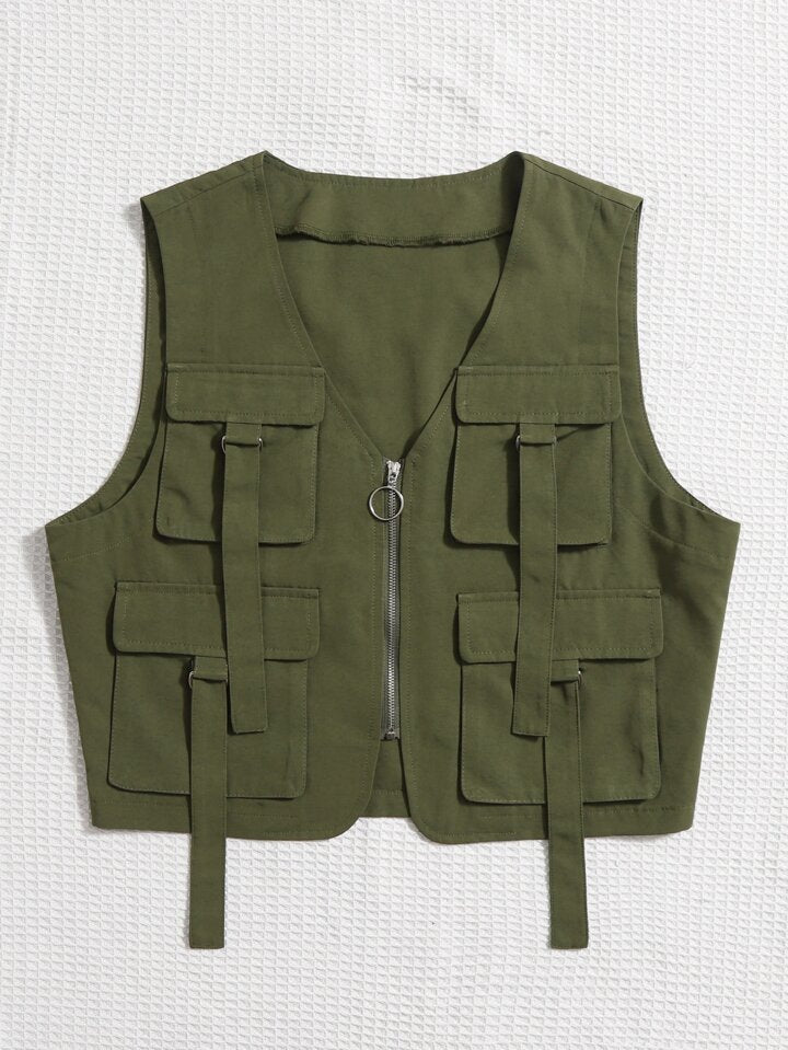 WRX Zip up Utility Vest | Vol.02