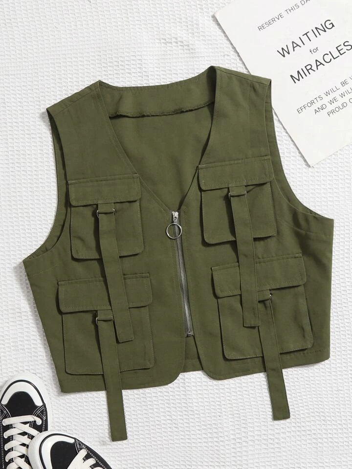 WRX Zip up Utility Vest | Vol.02