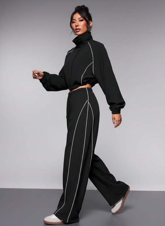 Retro Piping Tracksuit