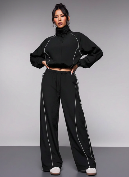 Retro Piping Tracksuit
