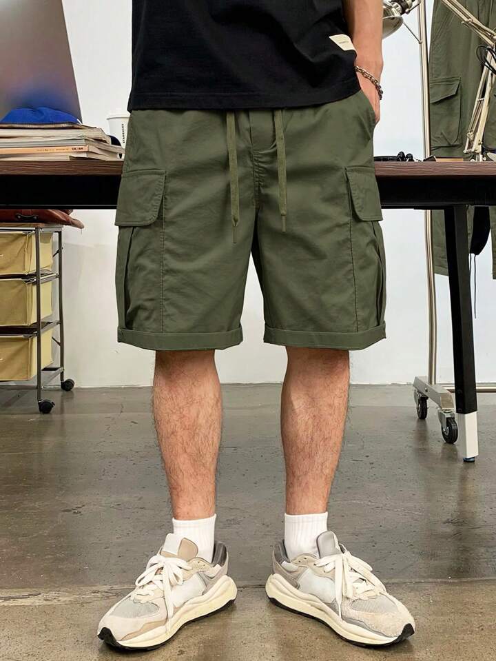 Box-Pleated Shorts