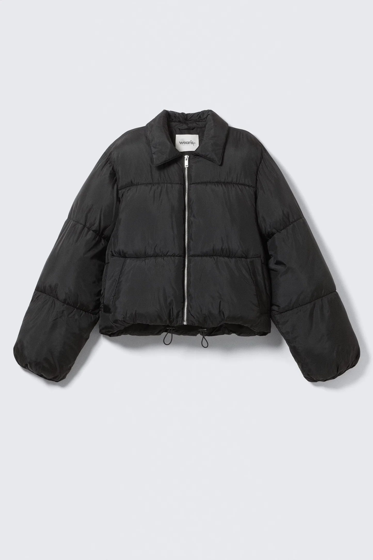 Crop-Collar Puffer