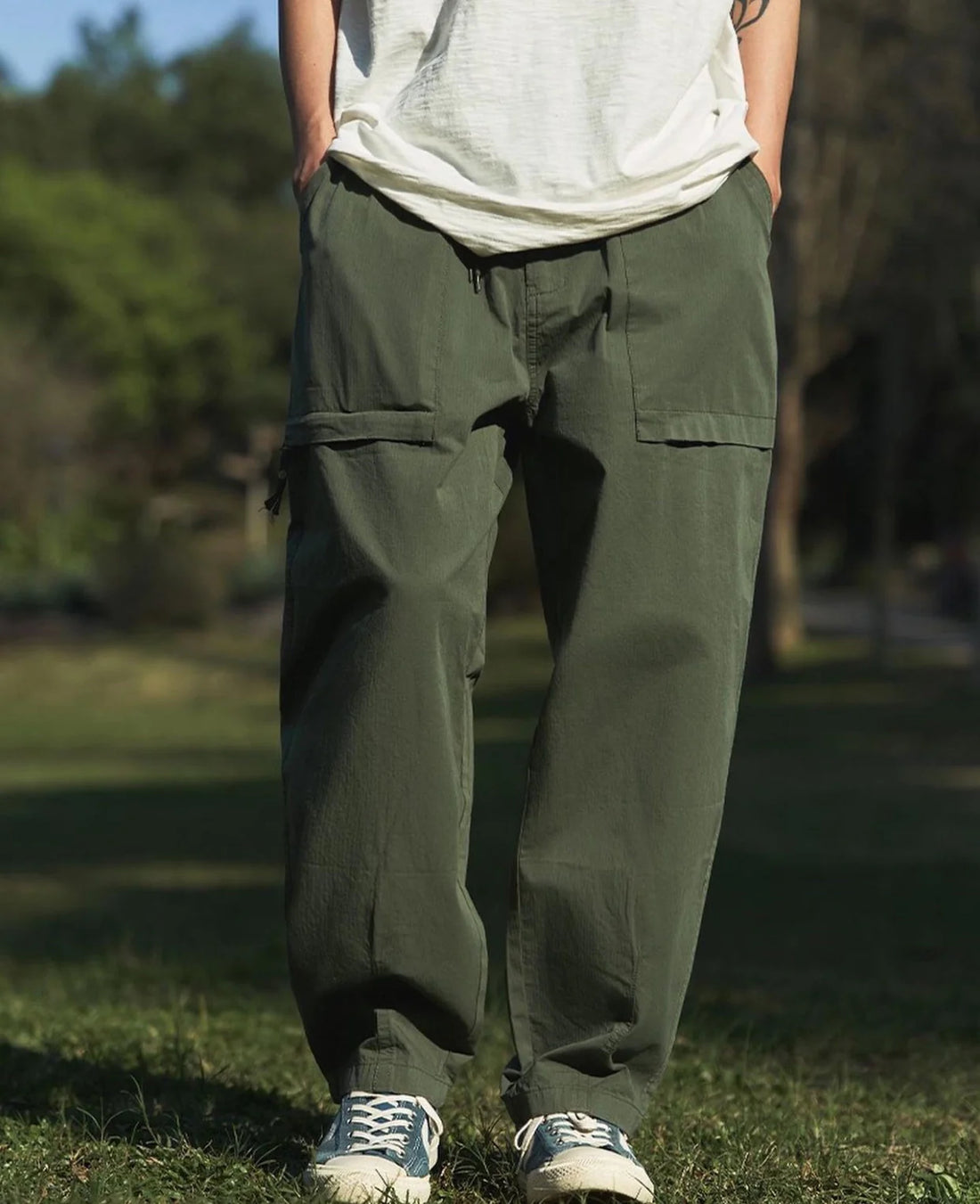 Patch Pocket Pants