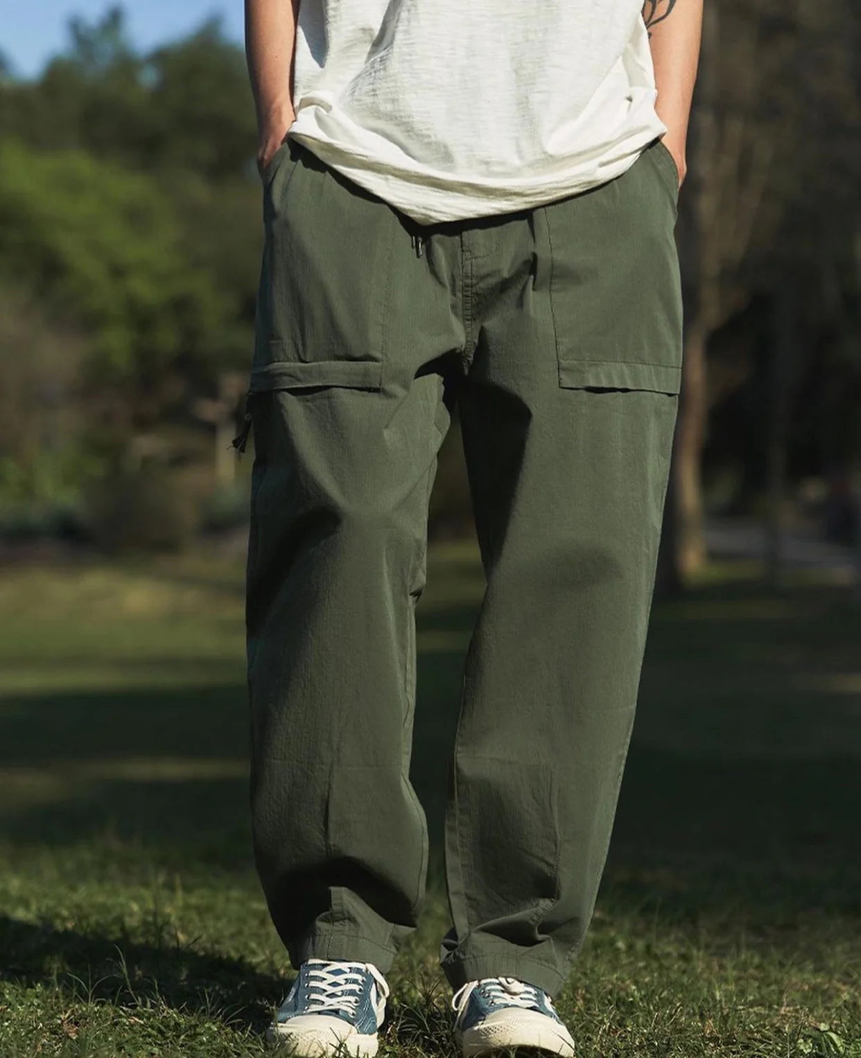 Patch Pocket Pants