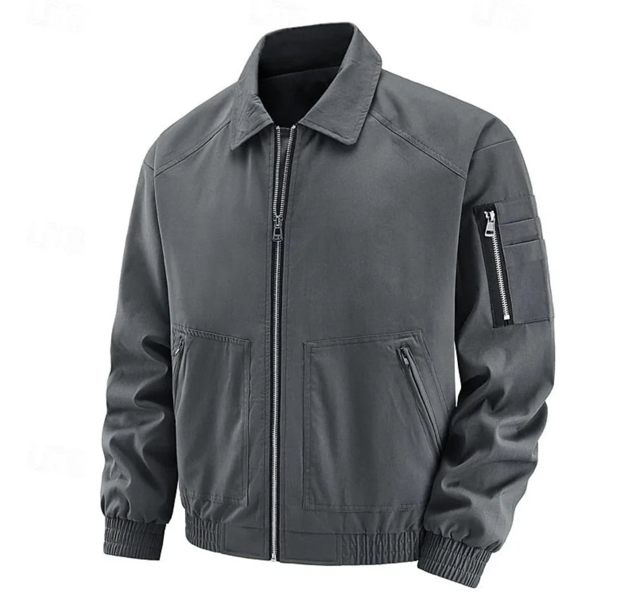 Zip-up Workwear Jacket