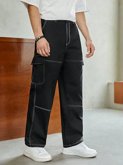 Contrast Stich Pants